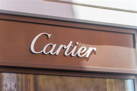 Cartier Stores in Lugano .